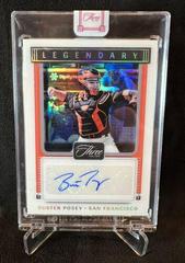 Buster Posey [Silver] #LS-BP Baseball Cards 2022 Panini Three and Two Legendary Signatures Prices