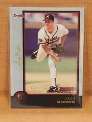 Greg Maddux Baseball Cards 1998 Bowman Chrome Golden Anniversary Prices