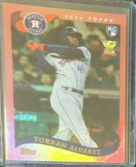 Yordan Alvarez [Red Foil] Baseball Cards 2020 Topps Archives Prices