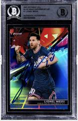 Lionel Messi [Blue] Soccer Cards 2021 Topps Finest UEFA Champions League Autographs Prices