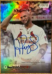 Albert Pujols [Rainbow] #SCBA-PUJ Baseball Cards 2023 Stadium Club Autographs Prices