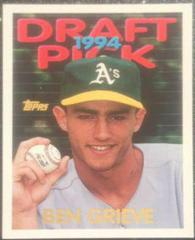 Ben Grieve #212 Baseball Cards 1995 Topps Prices