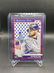 Brandon Lowe [Independence Day] Baseball Cards 2021 Panini Donruss Prices
