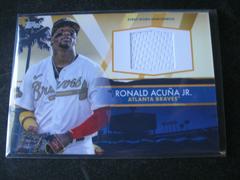 Ronald Acuna Jr. Baseball Cards 2022 Topps Update All Star Stitches Relics Prices