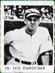Leo Durocher #26 Baseball Cards 1950 R423 Prices