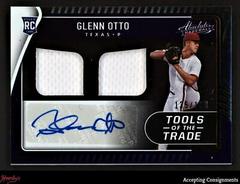 Glenn Otto Baseball Cards 2022 Panini Absolute Tools of the Trade 2 Swatch Signatures Prices