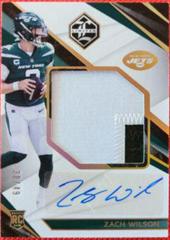Zach Wilson [Patch Autograph Gold Spotlight] #144 Football Cards 2021 Panini Limited Prices