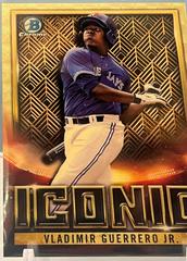 Vladimir Guerrero Jr. [SuperFractor] Baseball Cards 2023 Bowman Chrome Iconic Prices
