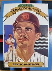 Benito Santiago [Diamond Kings] Baseball Cards 1988 Donruss Prices