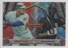 Albert Belle, Jimmy Hurst [Refractor] #98 Baseball Cards 1994 Bowman's Best Prices