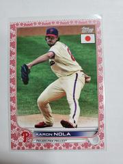Aaron Nola [Cherry Blossom] #165 Baseball Cards 2022 Topps Japan Edition Prices