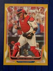 Yadier Molina [Gold] #134 Baseball Cards 2014 Bowman Prices