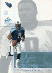 Steve McNair #87 Football Cards 2001 SP Authentic Prices