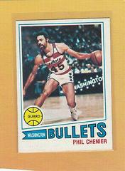 Phil Chenier #55 Basketball Cards 1977 Topps Prices