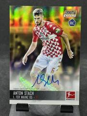 Anton Stach [Gold Prism Refractor] Soccer Cards 2021 Stadium Club Chrome Bundesliga Autographs Prices