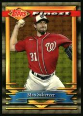 Max Scherzer #157 Baseball Cards 2021 Topps Finest Flashbacks Prices