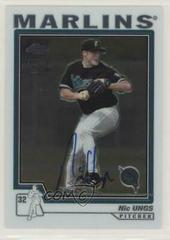Nic Ungs [Autograph] Baseball Cards 2004 Topps Chrome Prices