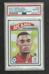 Ryan Gravenberch #266 Soccer Cards 2021 Topps Living UEFA Champions League Prices