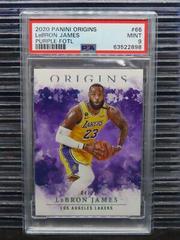 LeBron James [Purple FOTL] #66 Basketball Cards 2020 Panini Origins Prices