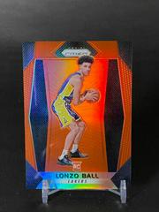 Lonzo Ball [Orange Prizm] Basketball Cards 2017 Panini Prizm Prices