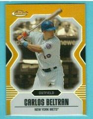 Carlos Beltran [Refractor] #10 Baseball Cards 2007 Finest Prices