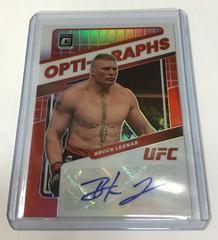 Brock Lesnar Ufc Cards 2022 Panini Donruss Optic UFC Opti Graphs Prices