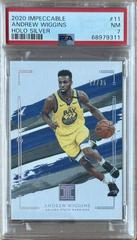 Andrew Wiggins [Holo Silver] #11 Basketball Cards 2020 Panini Impeccable Prices