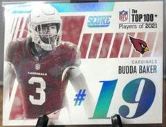 Budda Baker #T19 Football Cards 2022 Panini Score Top 100 Prices