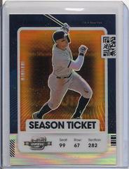 Aaron Judge [Optic Orange] #59 Baseball Cards 2021 Panini Contenders Prices