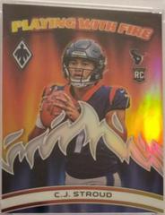 C. J. Stroud #PWF-2 Football Cards 2023 Panini Phoenix Playing with Fire Prices