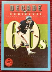 Dick Butkus [Blue] #DOD-4 Football Cards 2023 Panini Legacy Decade of Dominance Prices