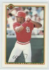 Ray Lankford #192 Baseball Cards 1990 Bowman Tiffany Prices