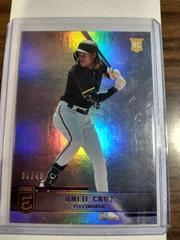 Oneil Cruz [Purple] #1 Baseball Cards 2022 Panini Chronicles Elite Prices