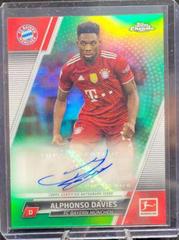 Alphonso Davies [Green] #BCA-AD Soccer Cards 2021 Topps Chrome Bundesliga Autographs Prices