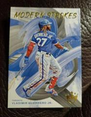 Vladimir Guerrero Jr. Baseball Cards 2022 Panini Diamond Kings Modern Strokes Prices