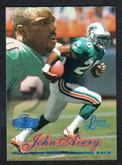 John Avery [Row 2] Football Cards 1998 Flair Showcase Legacy Collection Prices