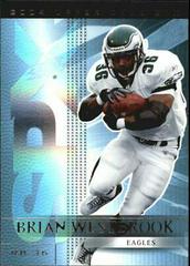 Brian Westbrook #75 Football Cards 2004 Spx Prices