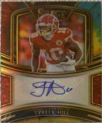Tyreek Hill [Tie-Dye Prizm] Football Cards 2020 Panini Select Signatures Prices