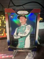 Justin Haley [Red White Blue] #35 Racing Cards 2019 Panini Prizm Nascar Prices