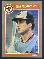 Cal Ripken Jr. #187 Baseball Cards 1985 Fleer Prices