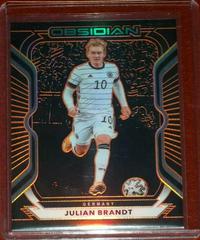 Julian Brandt [Orange] Soccer Cards 2020 Panini Obsidian Prices
