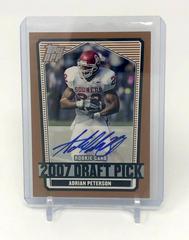 Adrian Peterson [Autograph] #135 Football Cards 2007 Topps Draft Picks & Prospects Prices