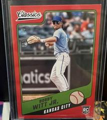 Bobby Witt Jr. [Red] #14 Baseball Cards 2022 Panini Chronicles Classics Prices