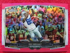 Dez Bryant [White Jersey Pink Refractor] #78 Football Cards 2014 Topps Chrome Prices