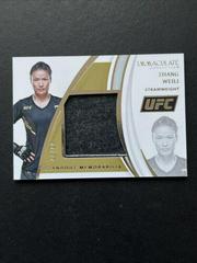 Zhang Weili #SM-ZWL Ufc Cards 2021 Panini Immaculate UFC Standout Memorabilia Prices