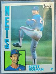 Scott Holman #13 Baseball Cards 1984 Topps Prices