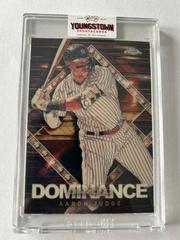 Aaron Judge [Superfractor] Baseball Cards 2023 Topps Chrome Update Diamond Dominance Prices