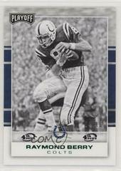 Raymond Berry [4th Down] Football Cards 2017 Panini Playoff Prices