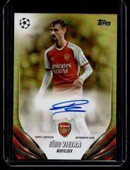 Fabio Vieira [Gold Foilboard] #A-FV Soccer Cards 2023 Topps UEFA Club Autograph Prices