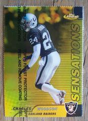 Charles Woodson [Gold Refractor] Football Cards 1999 Topps Finest Prices